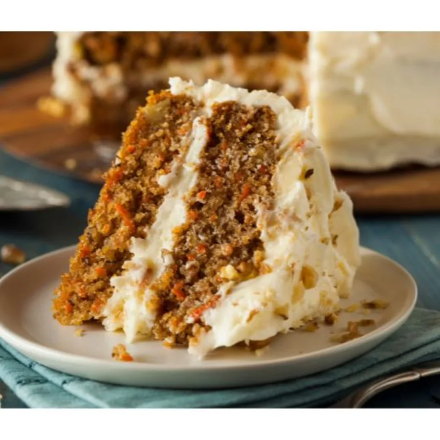 Tarta de zanahoria casera